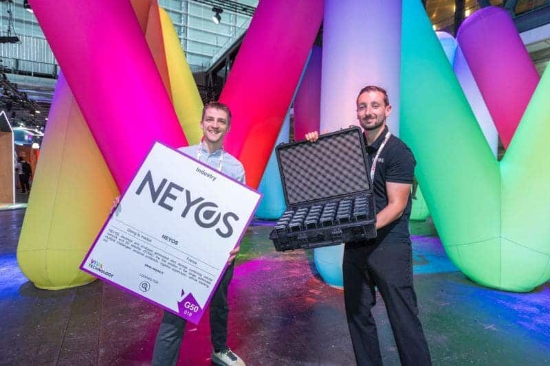 Team Neyos à VivaTech sur le stand CCI Paris IDF avec Wacano