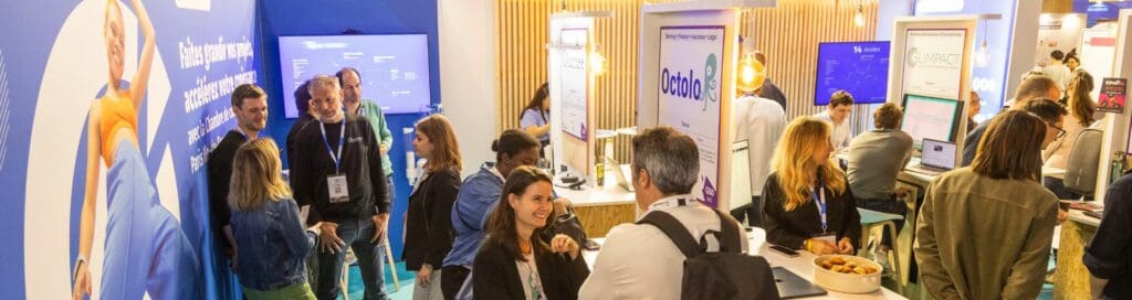 Stand CCI Paris Île-de-France à VivaTech