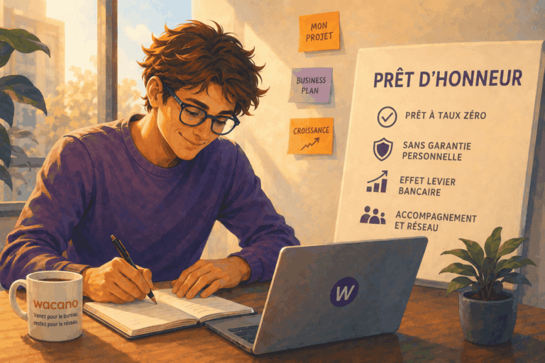 Illustration des avantages du prêt d'honneur creation entreprise