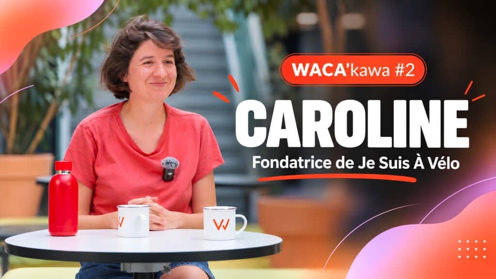 Caroline Labroue, fondatrice de Je Suis À Vélo